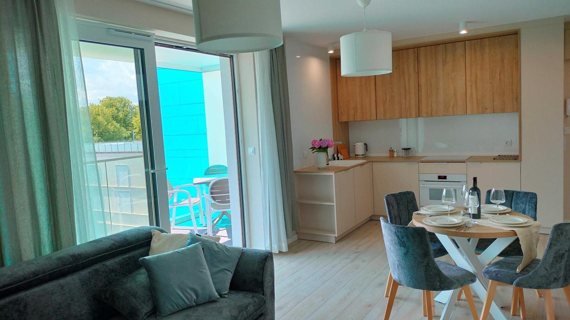 Cicha Przystan Apartamenty Whiteblue Sauna&Fitness&Parking Kołobrzeg Exterior foto
